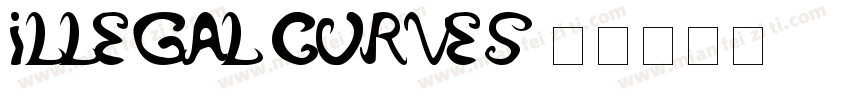 Illegal Curves字体转换